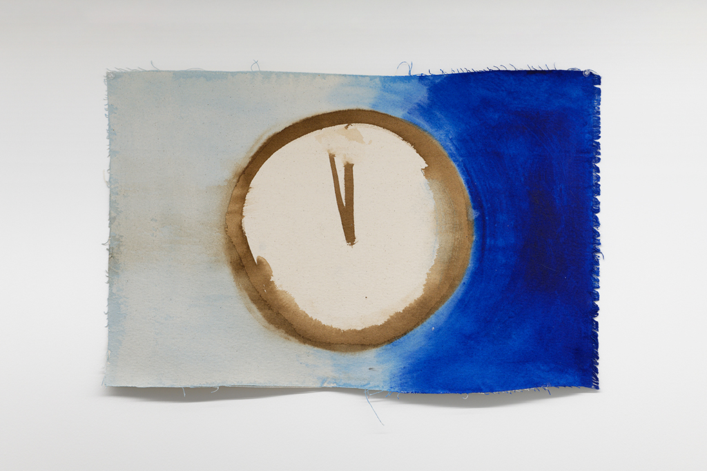 Unstretched fragment, Clock, 2020