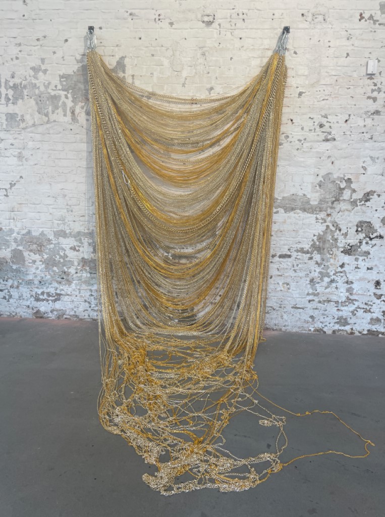 Wall Necklace Piece (otherworldly III), 2022